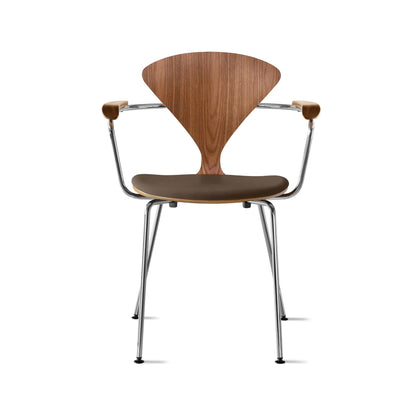 Cherner Metal Armchair with Seat Pad