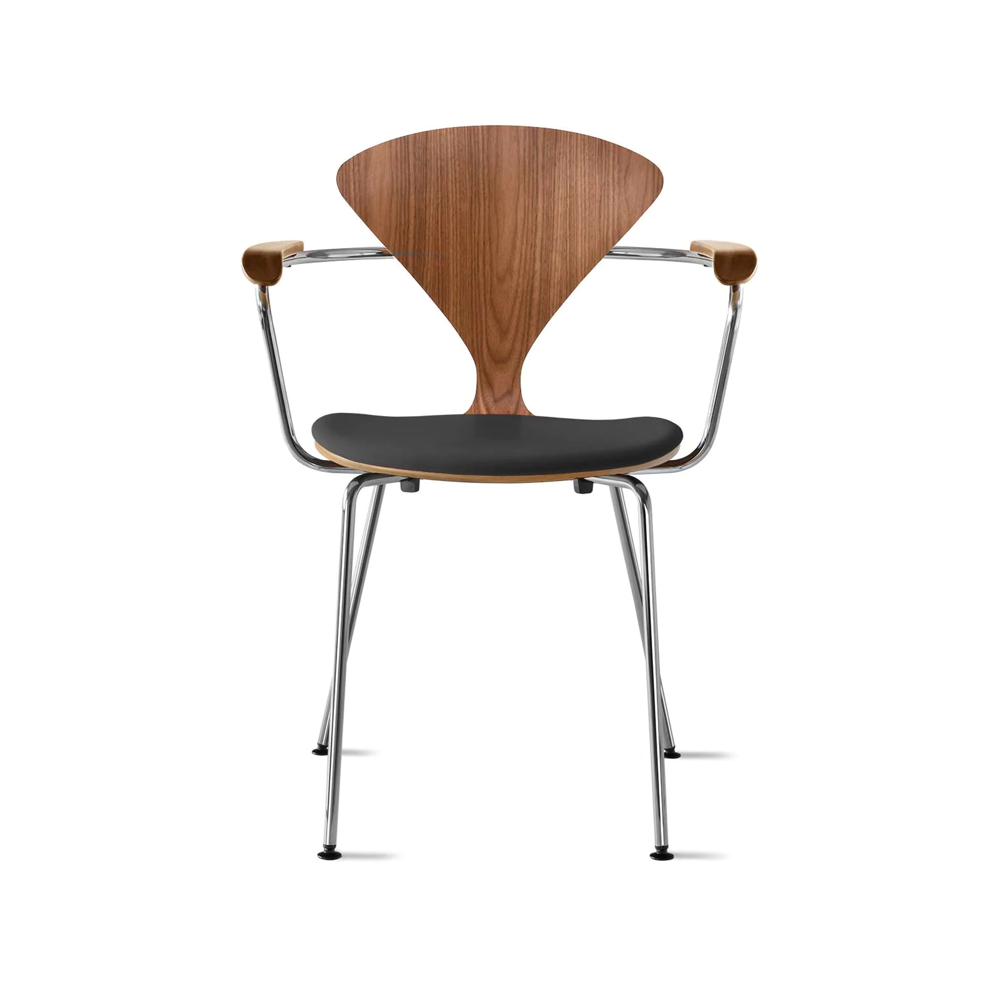 Cherner Metal Armchair with Seat Pad