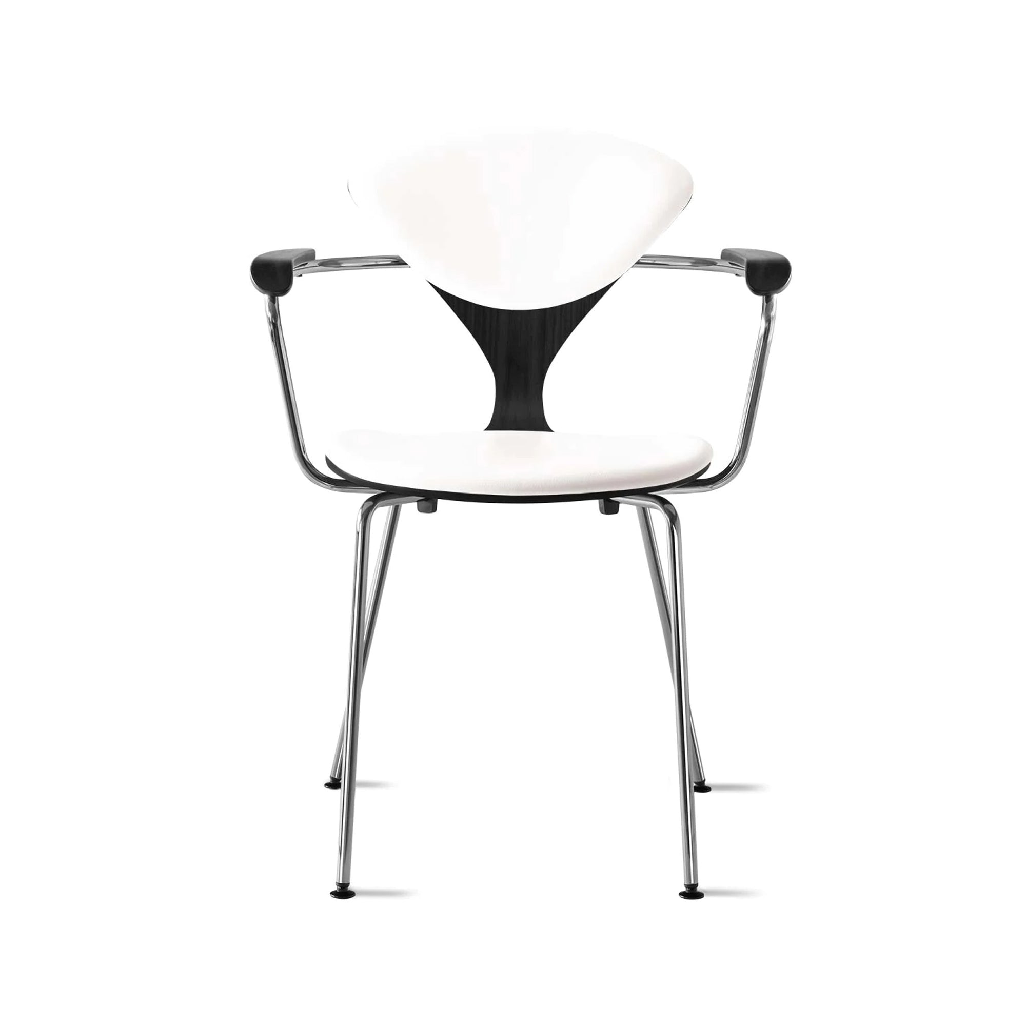Cherner Metal Armchair with Seat and Back Pads