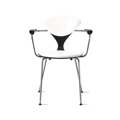 Cherner Metal Armchair with Seat and Back Pads