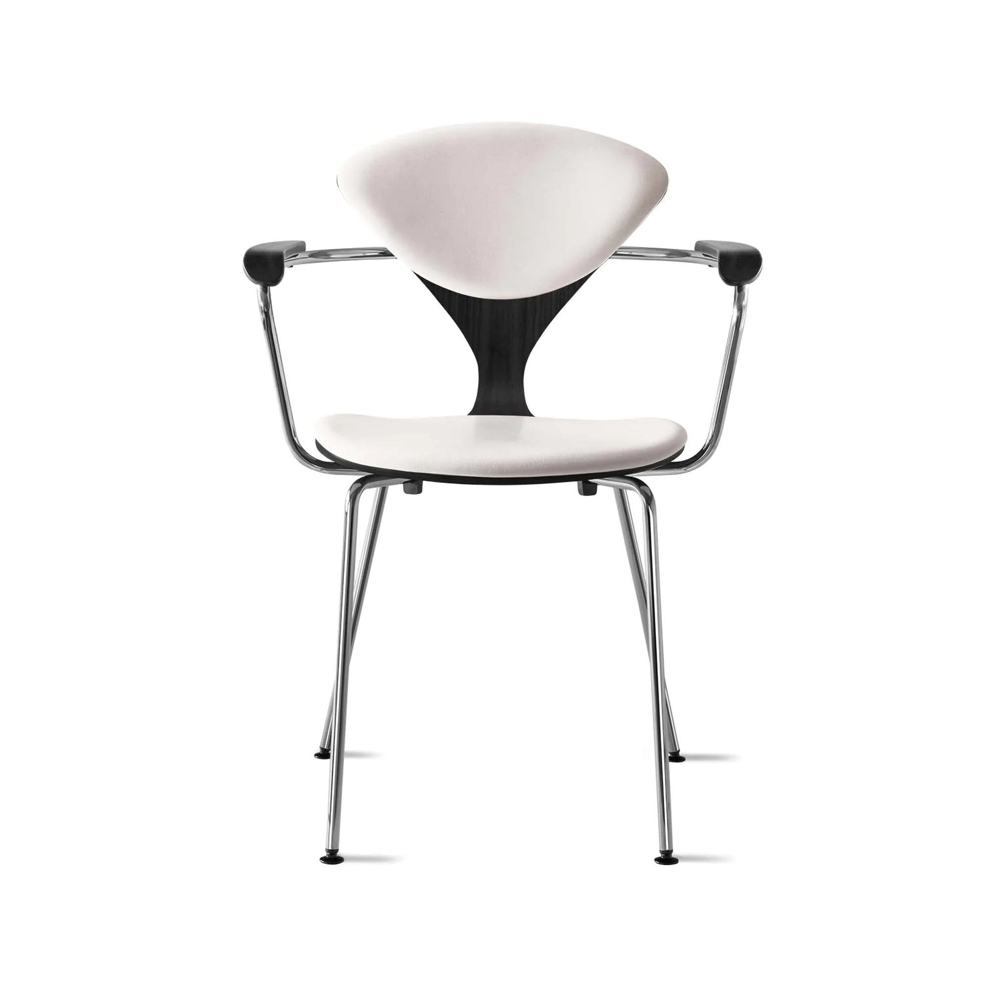 Cherner Metal Armchair with Seat and Back Pads