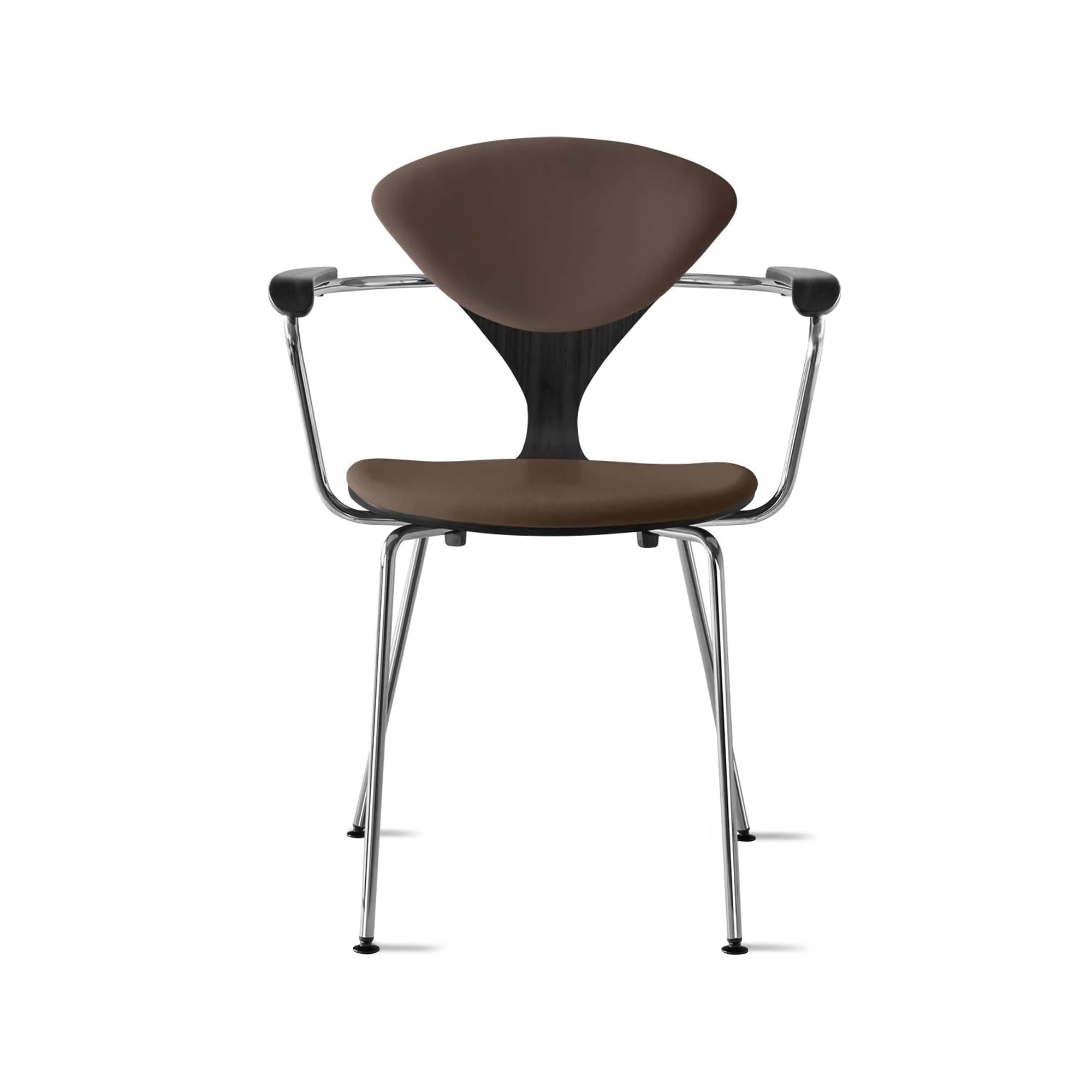 Cherner Metal Armchair with Seat and Back Pads