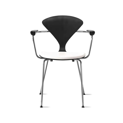 Cherner Metal Armchair with Seat Pad