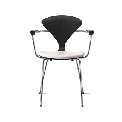 Cherner Metal Armchair with Seat Pad