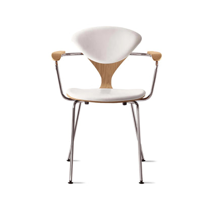 Cherner Metal Armchair with Seat and Back Pads