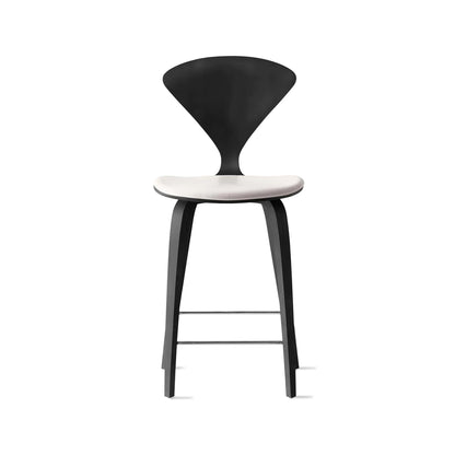 Cherner Wood Bar Chair with Seat Pad