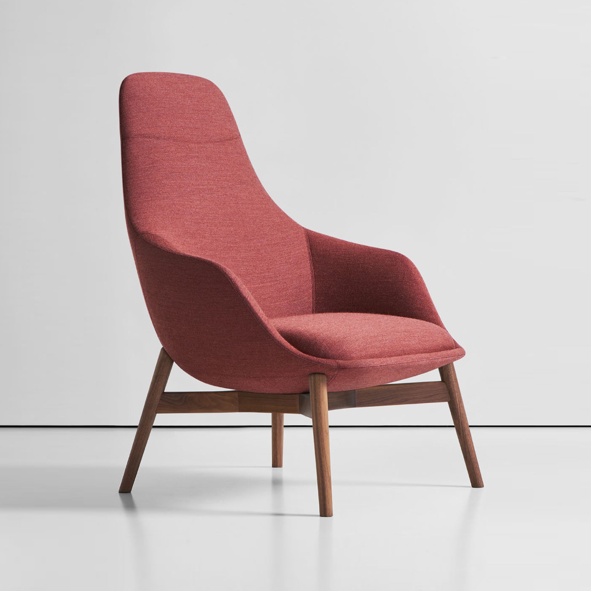 Canelle Lounge Chair — Wood Base