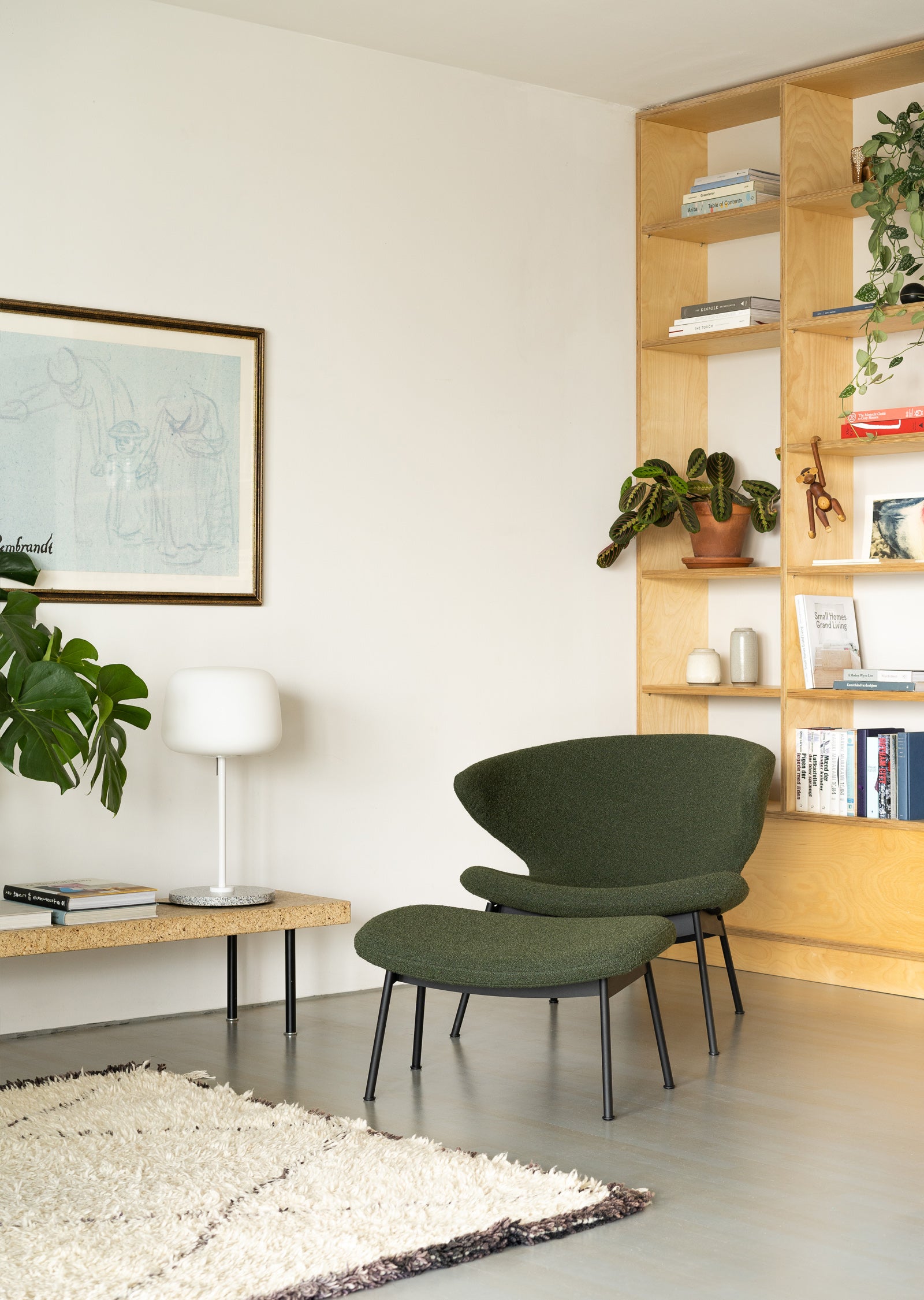 Ella Lounge Chair — Metal