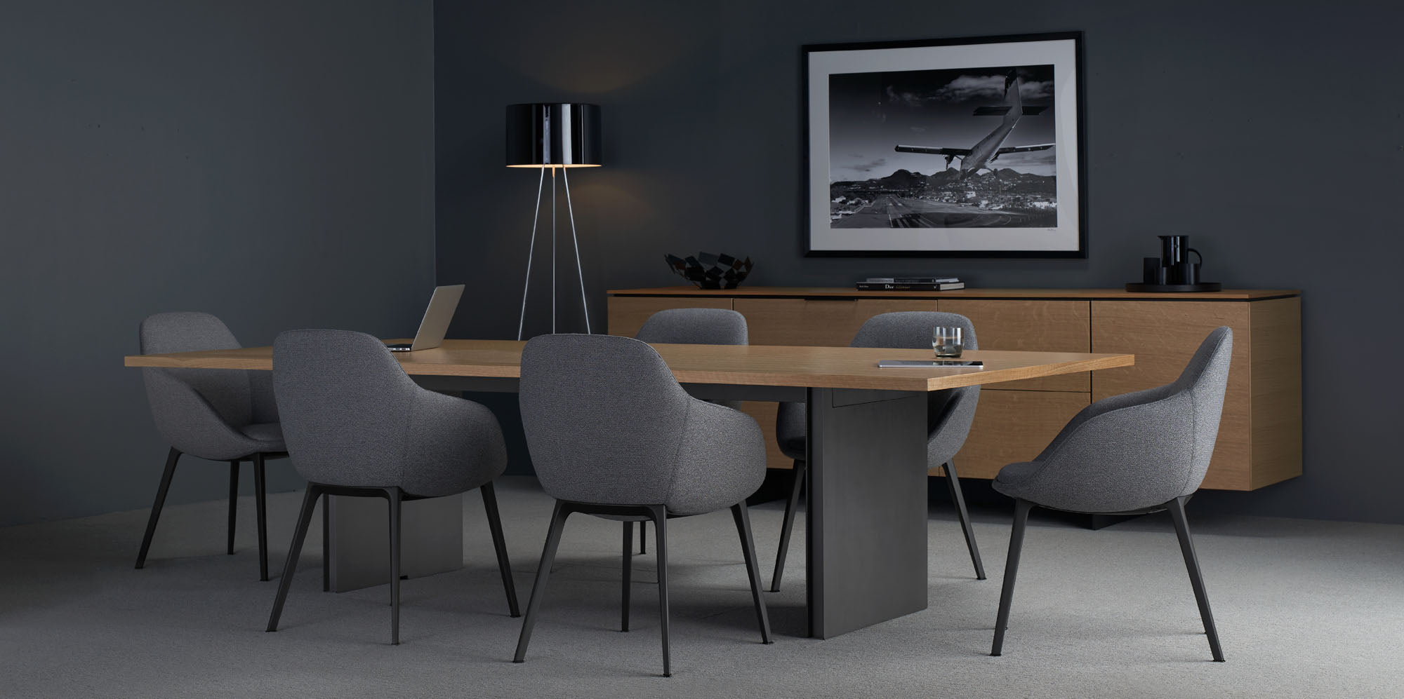 Chantal Guest Dining Chair — Aluminum Base