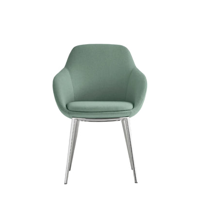 Chantal Guest Dining Chair — Aluminum Base