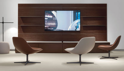 Chiara Lounge Chair — Swivel Base