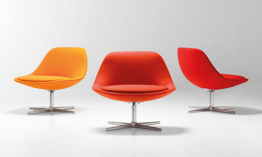 Chiara Lounge Chair — Swivel Base