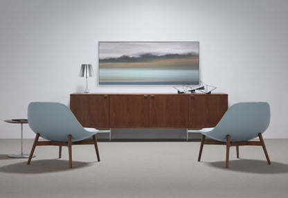 Chiara Lounge Chair — Wood Base