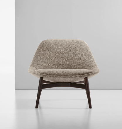 Chiara Lounge Chair — Wood Base