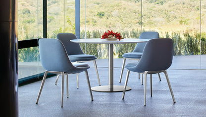 Chloe Dining Chair — Aluminum Base