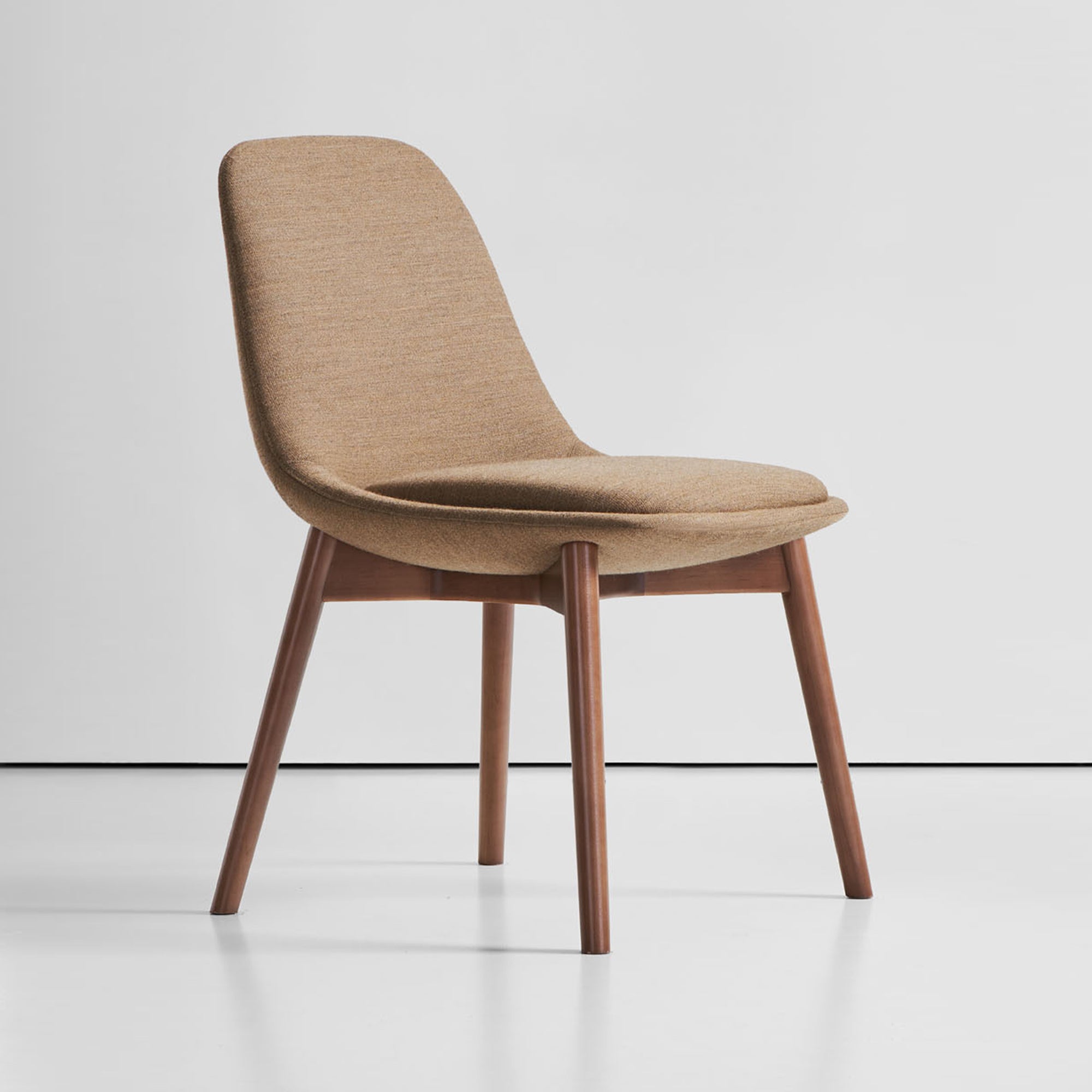 Chloe Guest Dining Chair — Wood Base