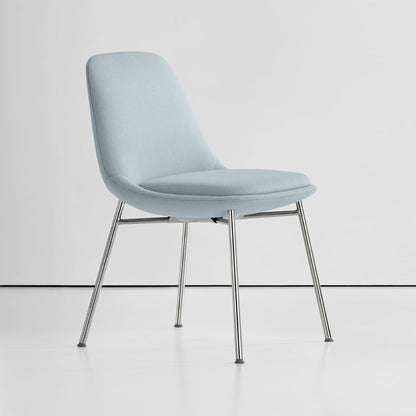 Chloe Guest Dining Chair — Metal Base