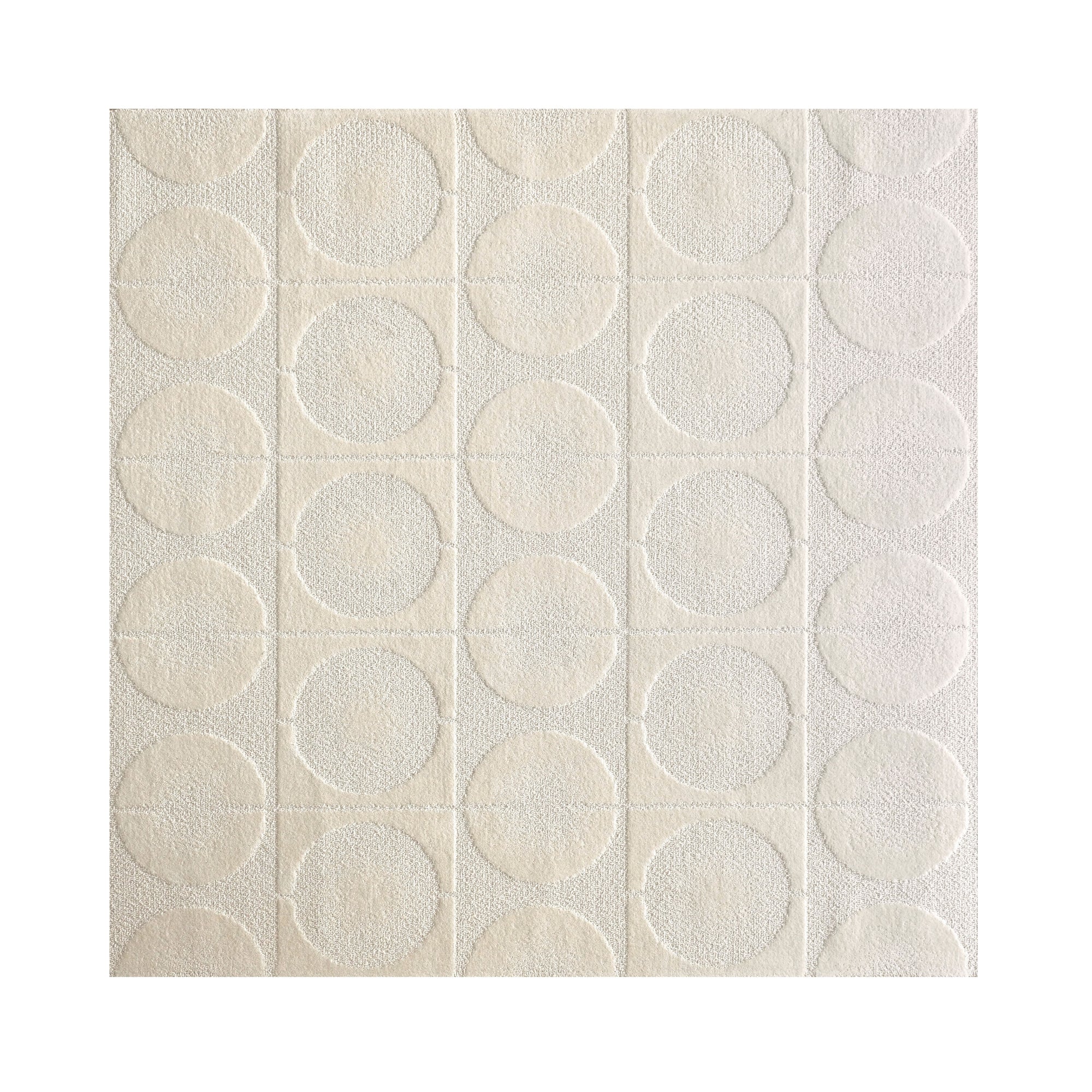 Circle Rug — Undyed