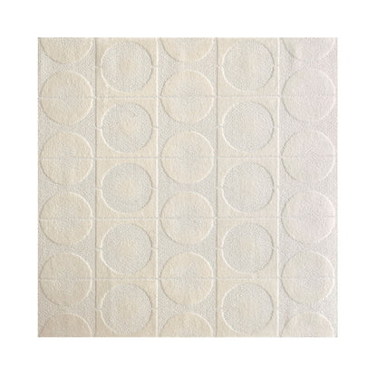 Circle Rug — Undyed