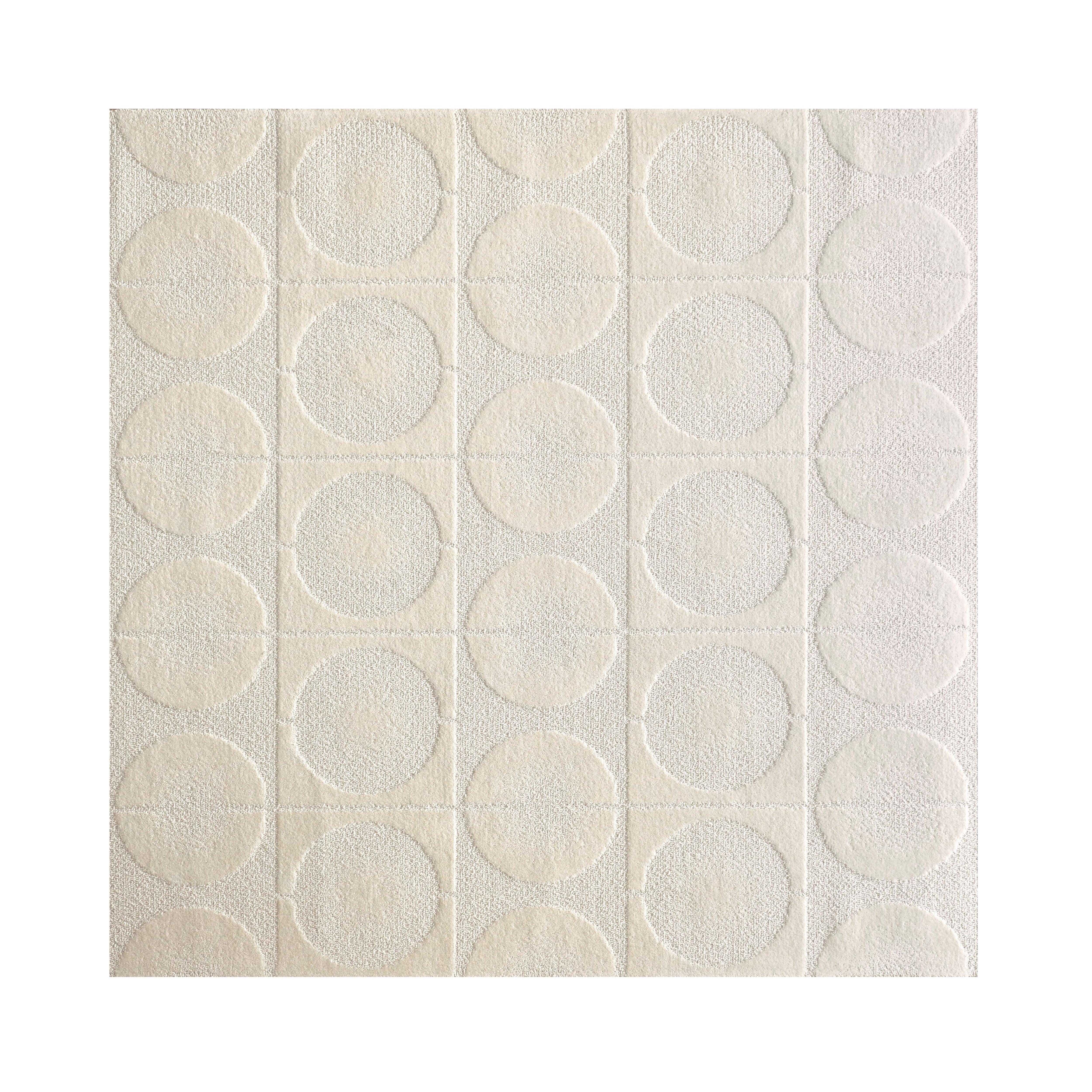 Circle Rug — Undyed