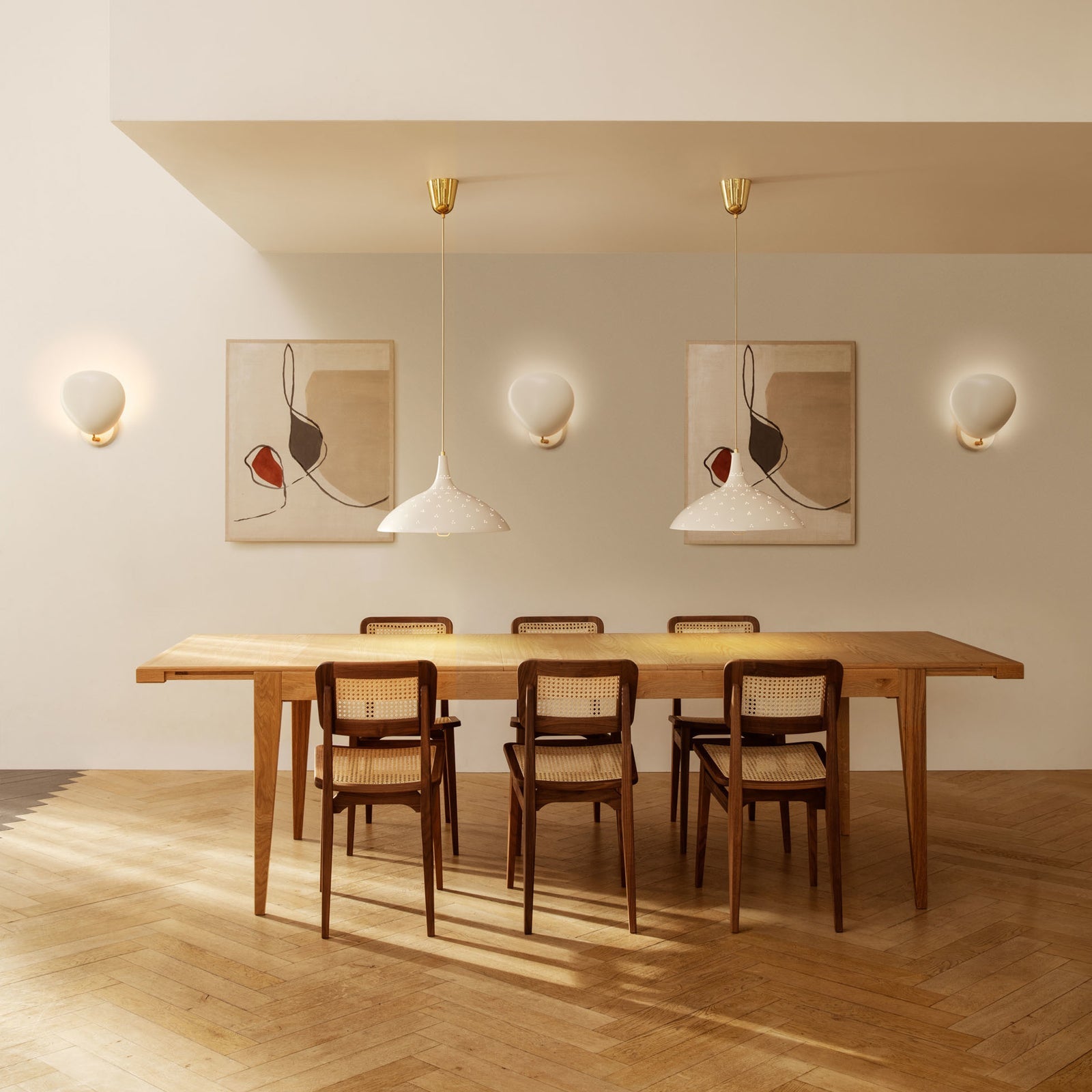 C-Chair Dining Chair — French Cane
