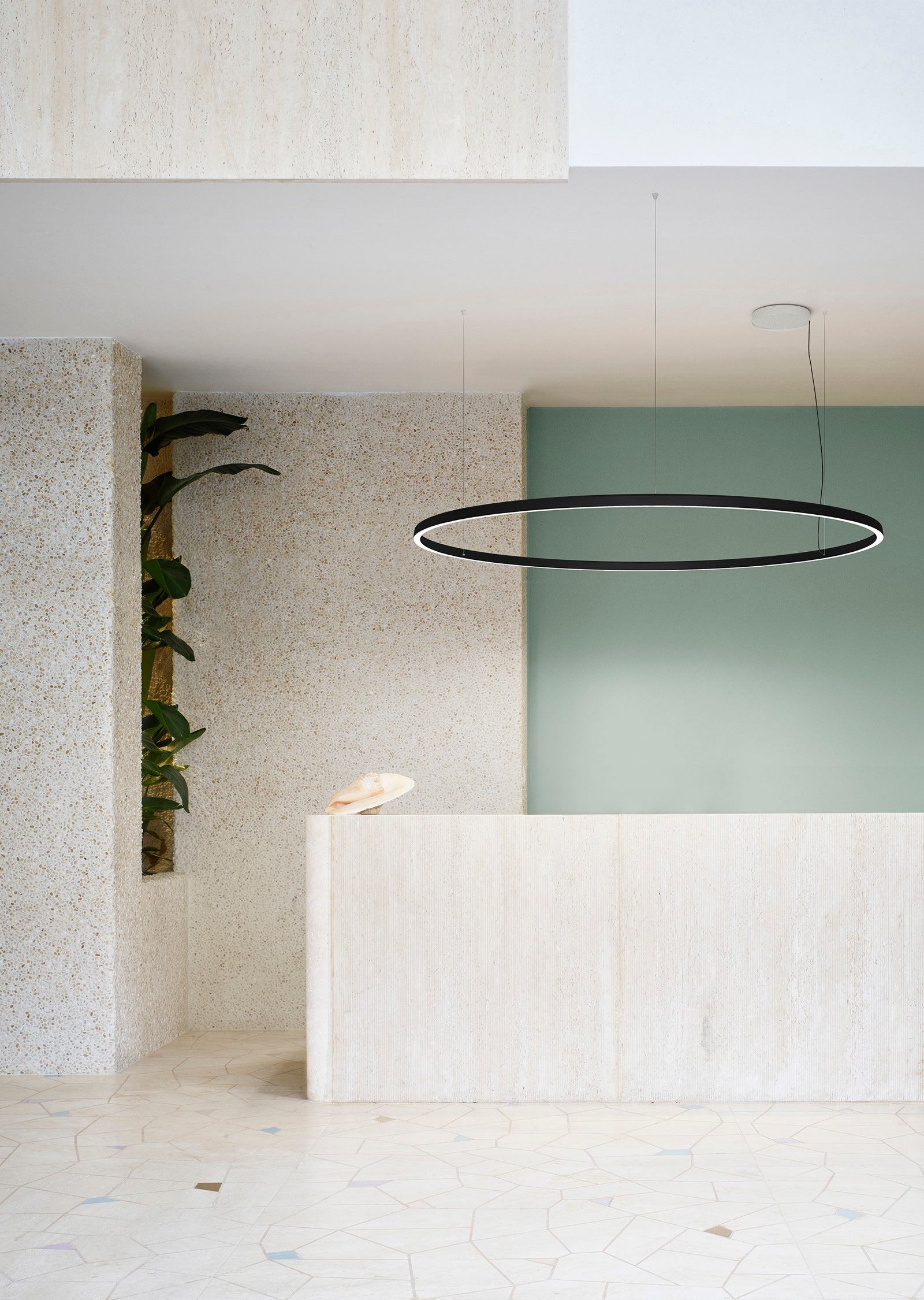 Compendium Circle Suspension Lamp