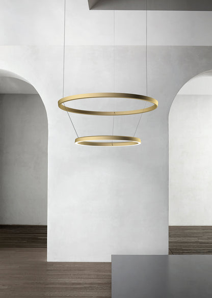 Compendium Circle Suspension Lamp