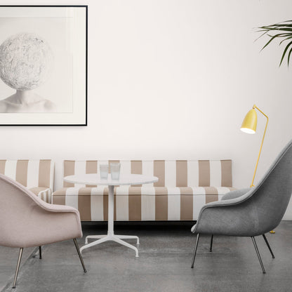 Bat Lounge Chair — High and Low Back with Conic Base