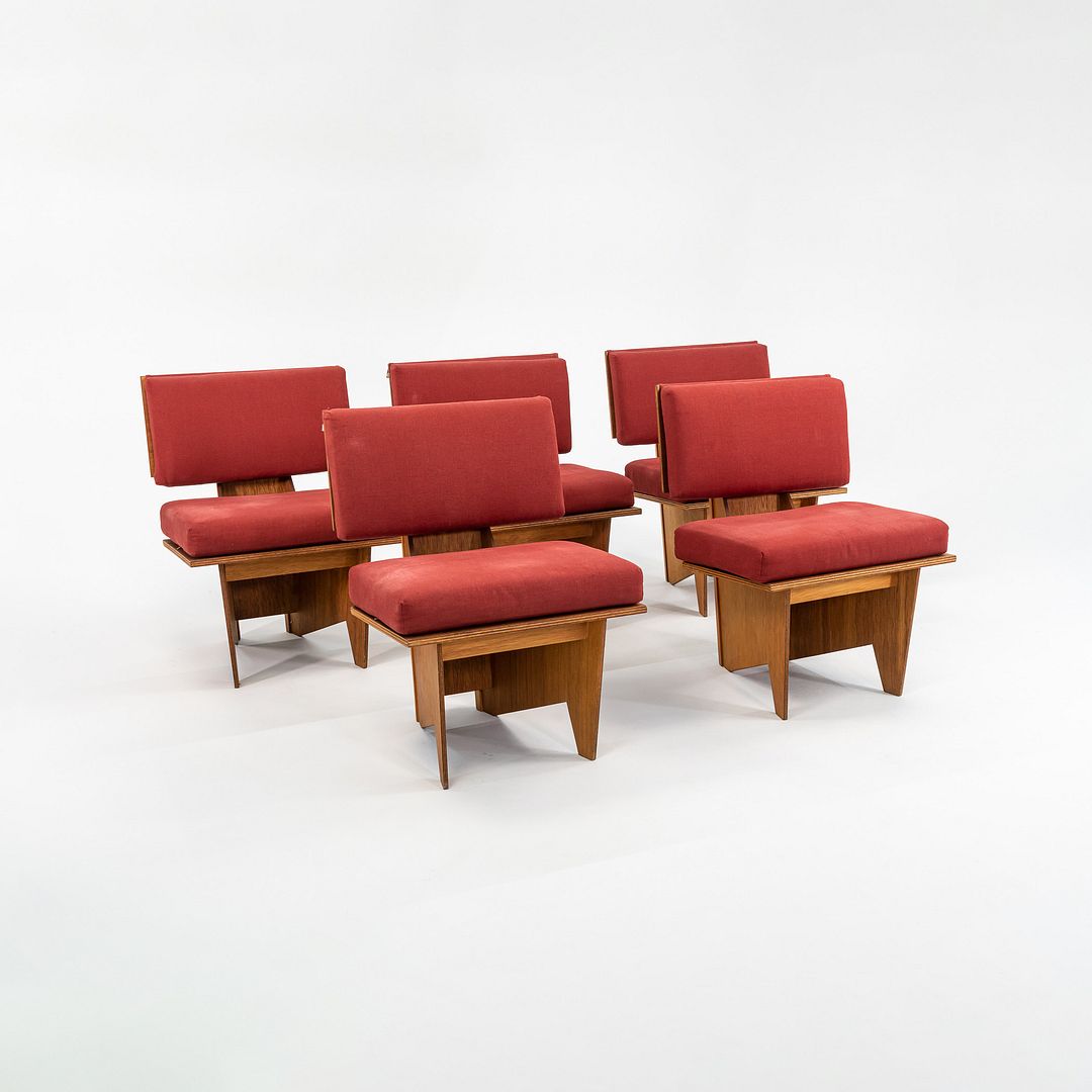 Frank Lloyd Wright Custom Seating System by Frank Lloyd Wright | Rarify