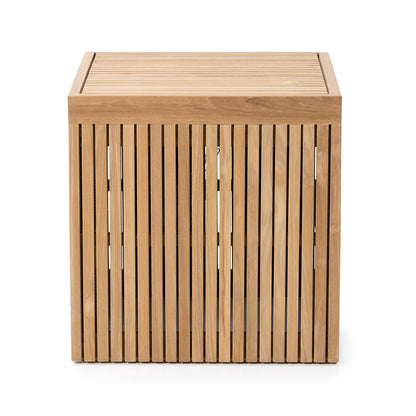 Dotty Teak Cube Table
