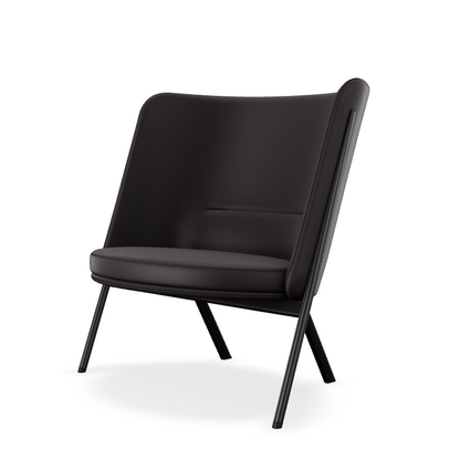 D70 Optimist Lounge Chair — Leather