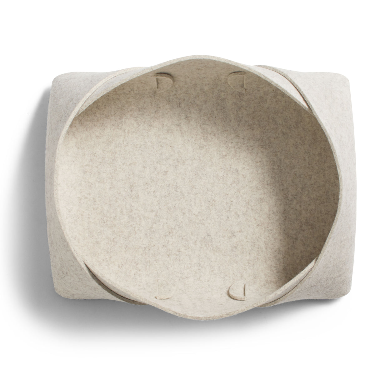 Double Tuck Felt Basket