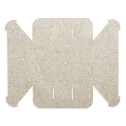 Double Tuck Felt Basket