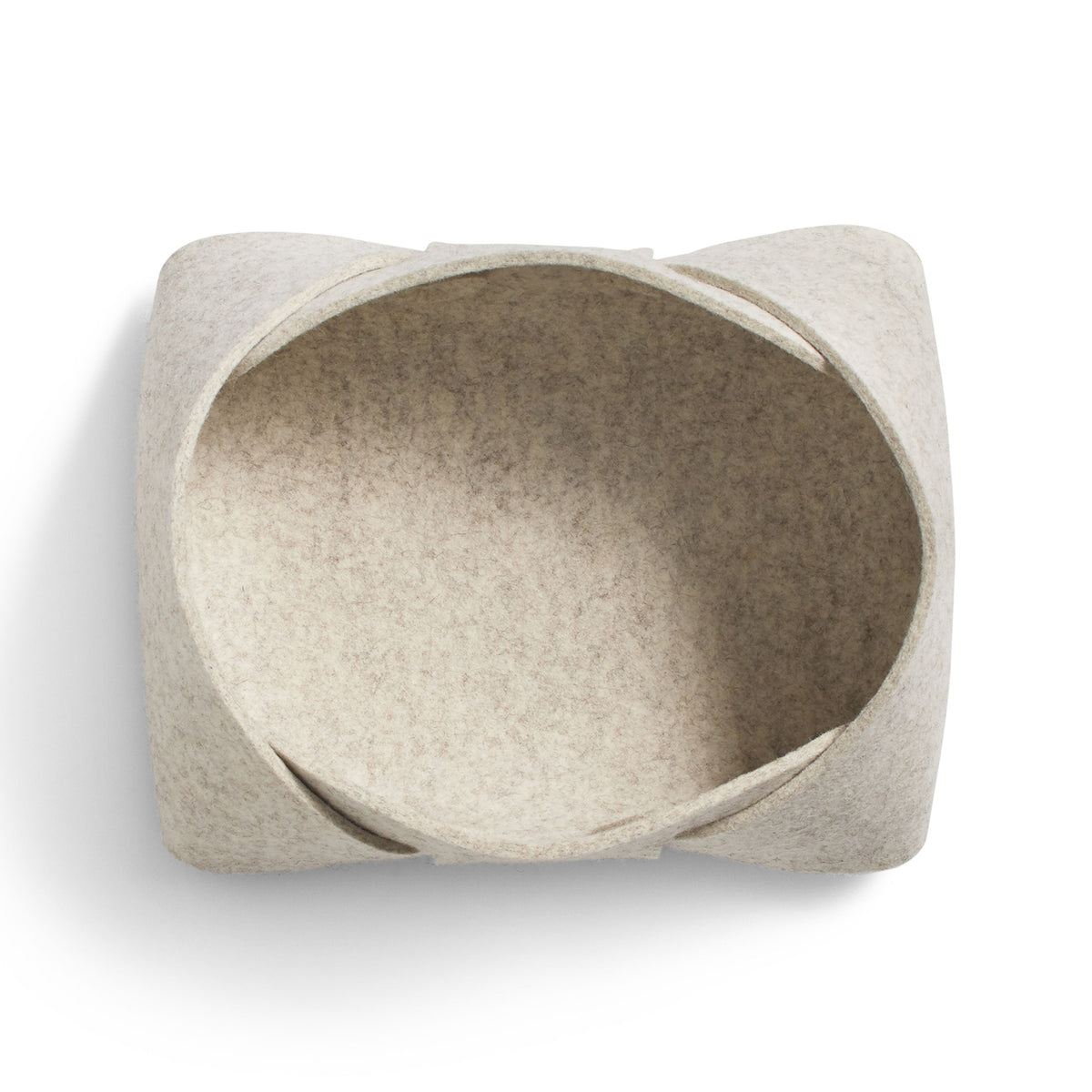 Double Tuck Felt Basket