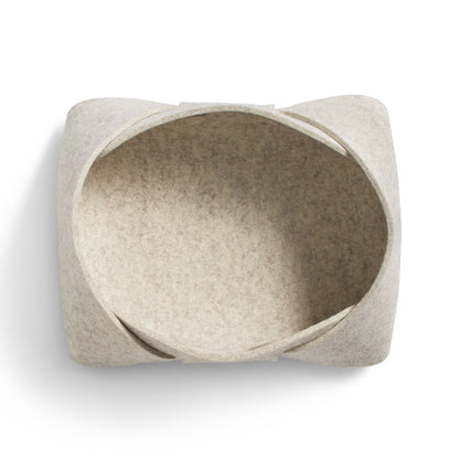 Double Tuck Felt Basket