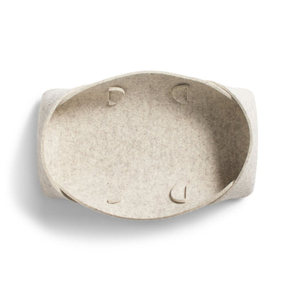 Double Tuck Felt Basket