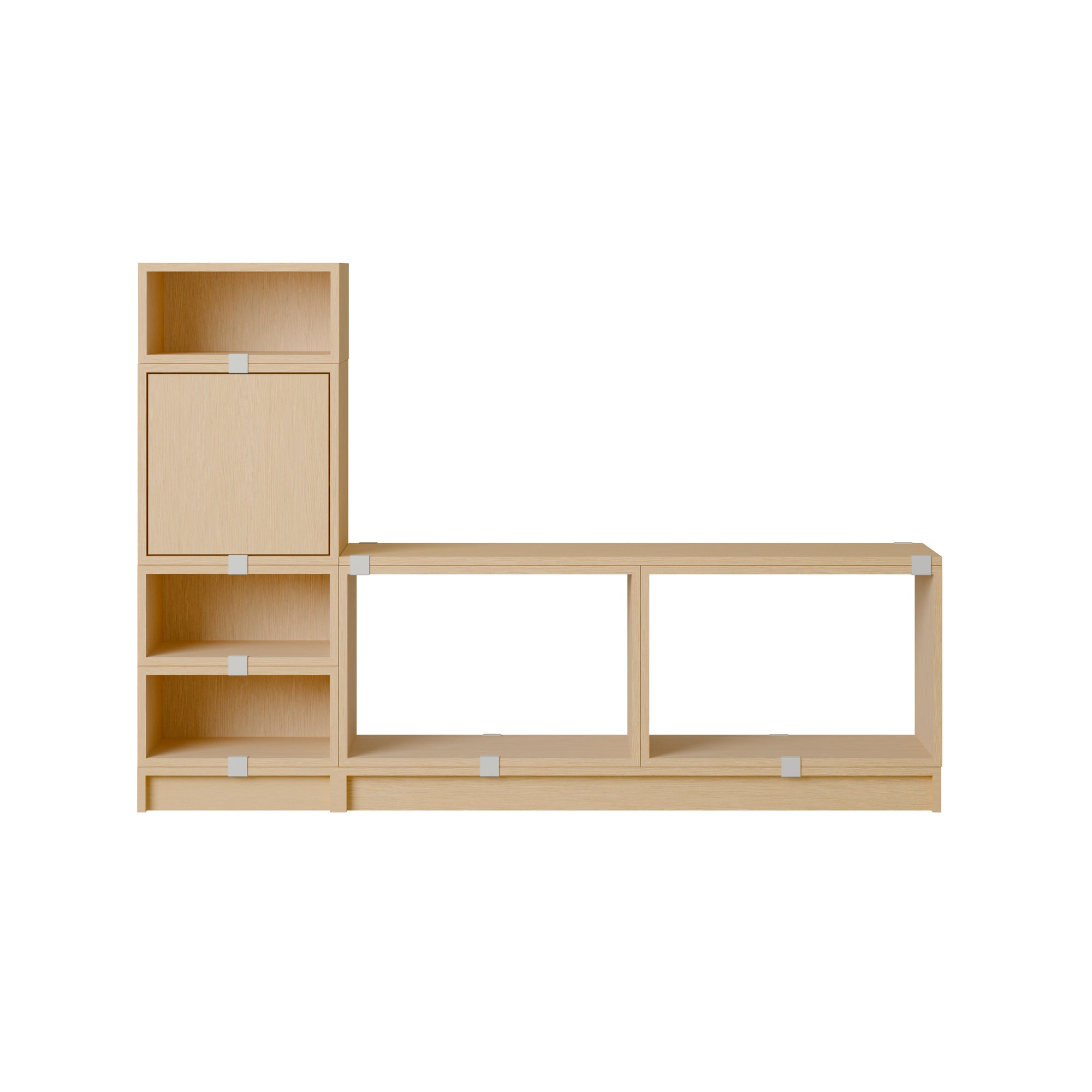 Stacked Storage System — Hallway Storage Configuration 1