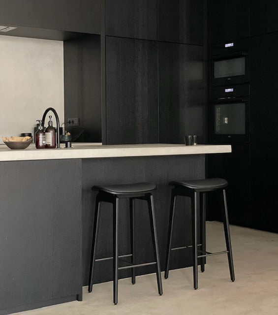 NY11 Bar and Counter Stool — Upholstered
