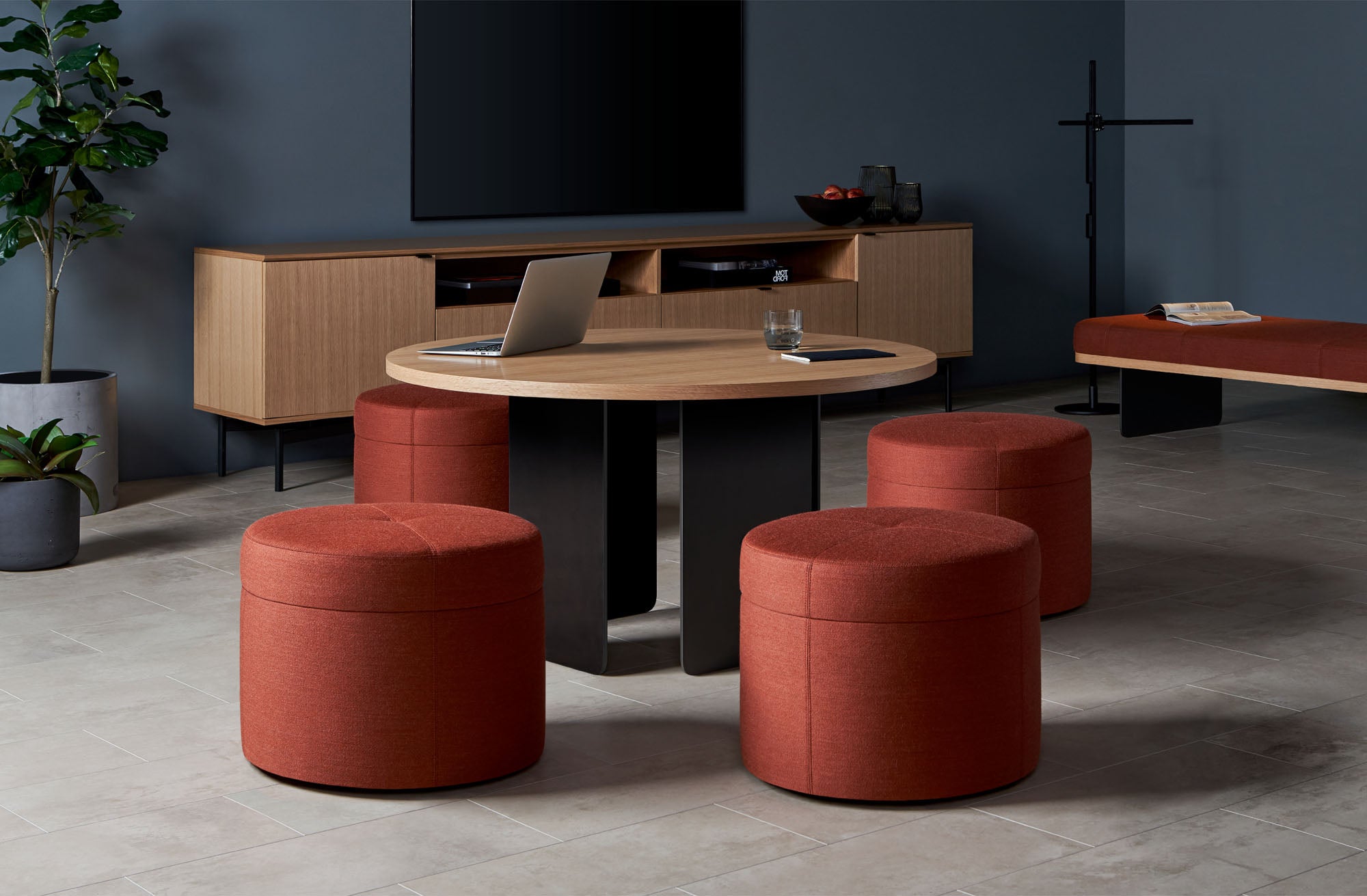 Elevation Ottoman