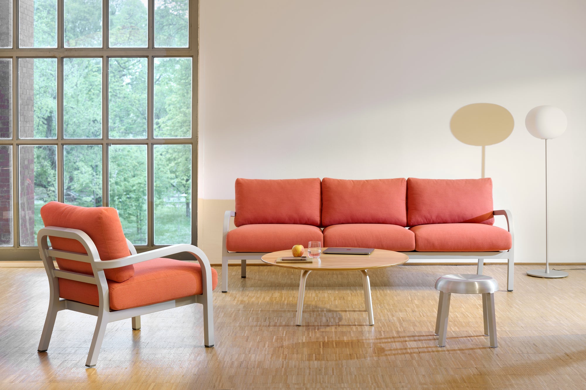 Navy Lounge Sofa