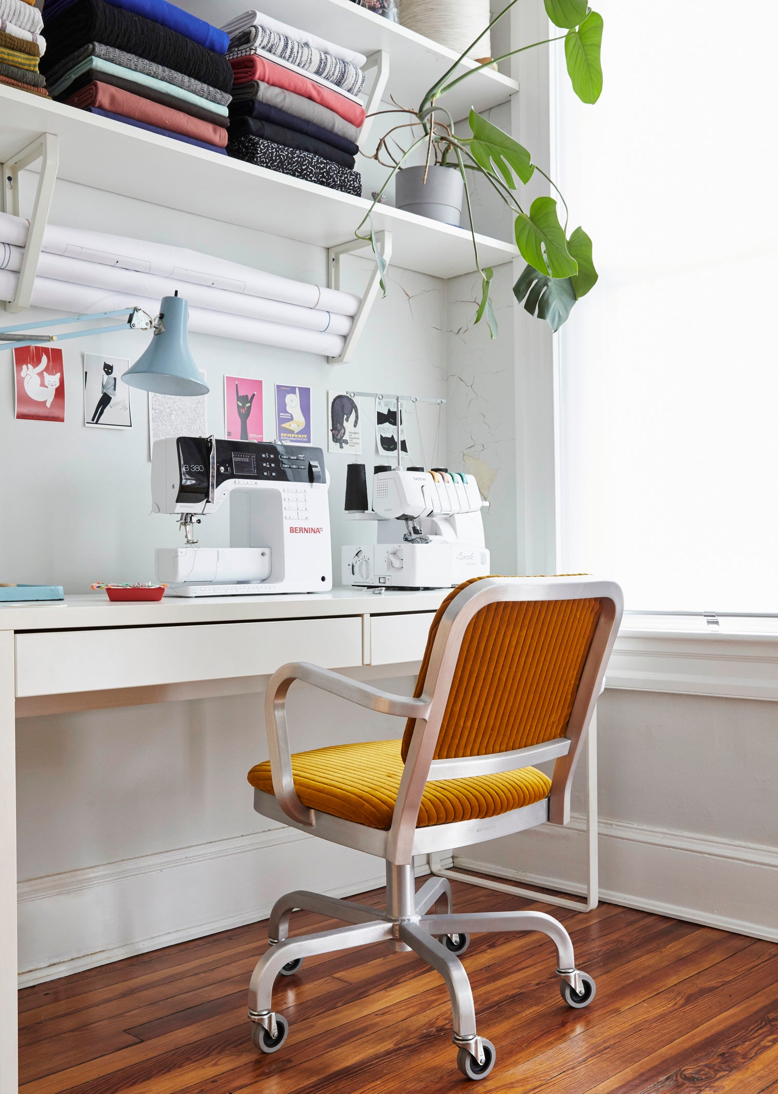 Navy Officer Swivel Chair