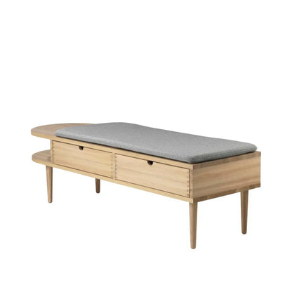 F24 Bench — Nature Lacquered Oak