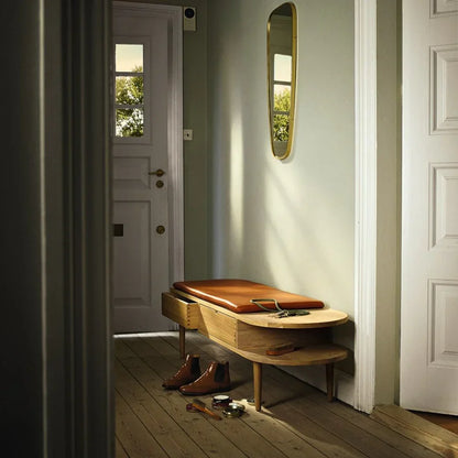 F24 Bench — Nature Lacquered Oak