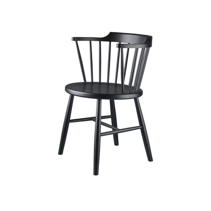J18 Chair — Traffic Painted Black