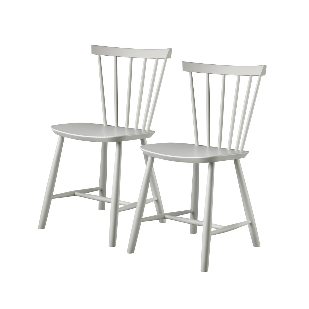 J46 Dining Chair — Dust & Bones Beech — Set of 2