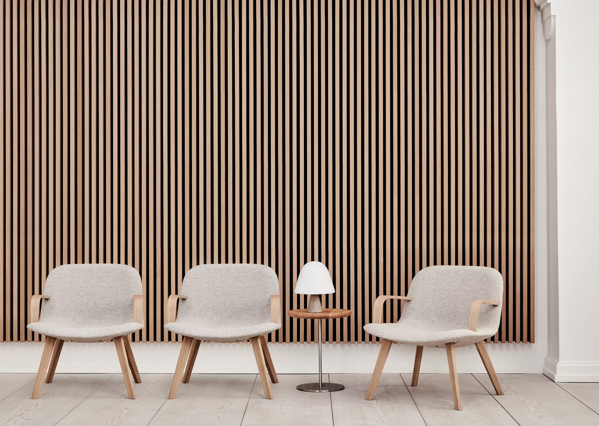 Eyes Lounge Chair — Wood Base