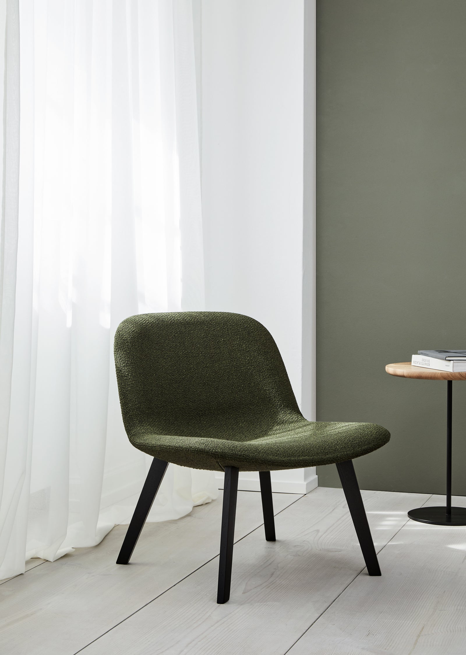 Eyes Lounge Chair — Wood Base