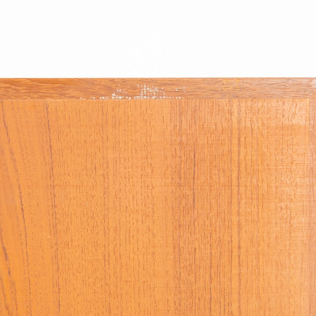 Teak and Cane Full Headboard