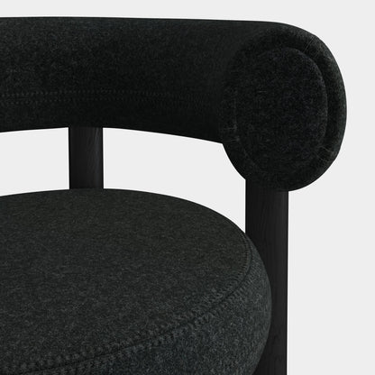 Fat Dining Chair — Wood