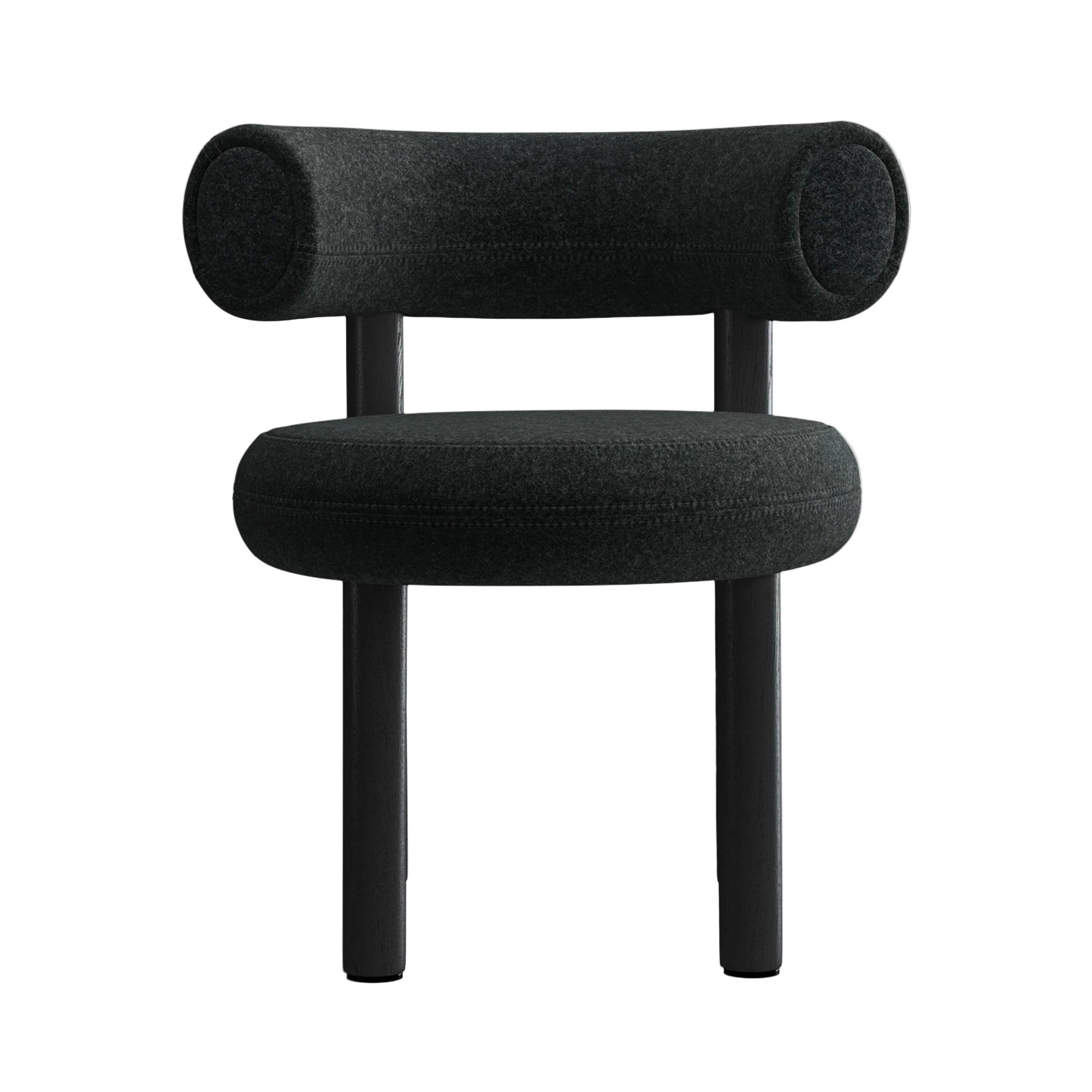 Fat Dining Chair — Wood